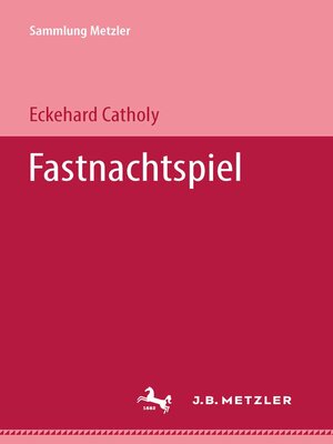 cover image of Fastnachtspiel